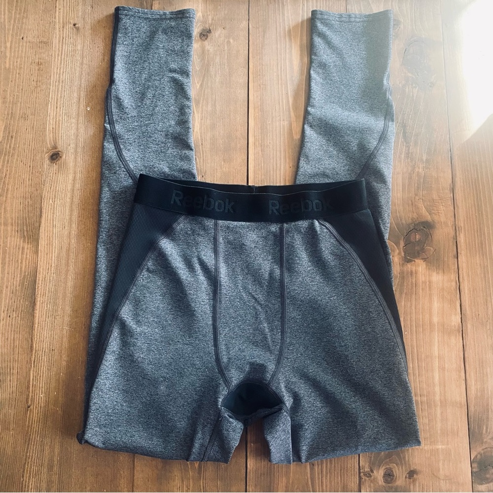Reebok gray tight leggings